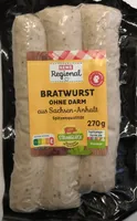 Bratwurst ohne Darm