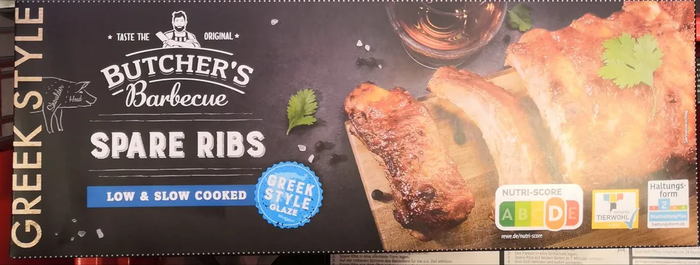 BBQ Spare Ribs Greek Style
