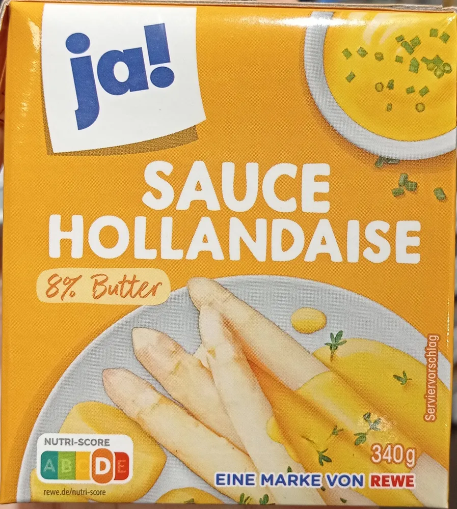 Sauce Hollandaise 8% Butter