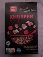 Knusper Müsli Himbeer White Choc
