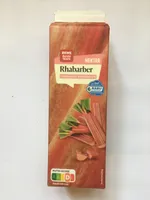 Rhabarber Nektar. Gemüsegehalt: mindestens 50%