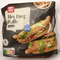 Hot Dog Rolls Brioche