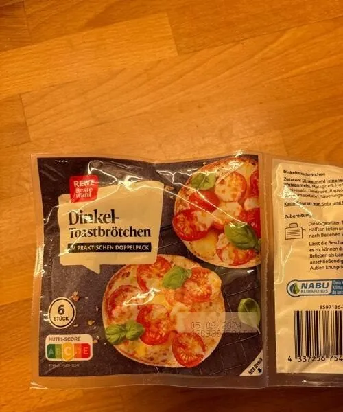 Dinkeltoastbrötchen