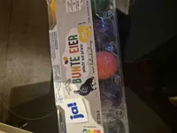 Bunte gekochte Eier