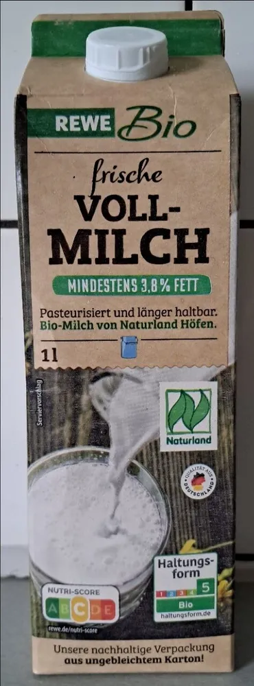 Bio Vollmilch