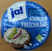 Körniger Frischkäse Halbfettstufe