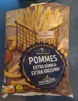 Pommes Extra Dünn