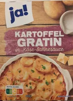 KARTOFFEL GRATIN in Käse-Sahnesauce