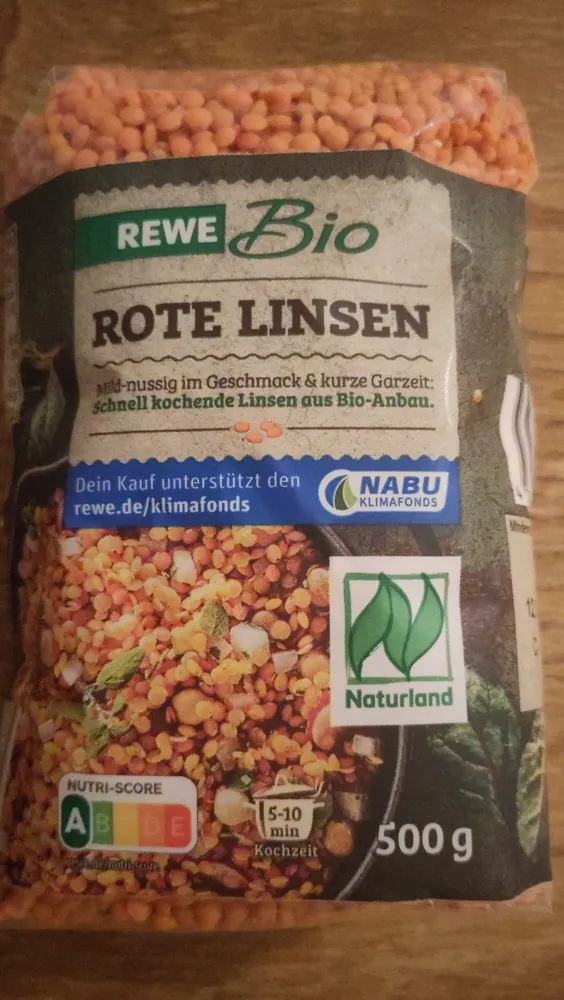 ROTE LINSEN