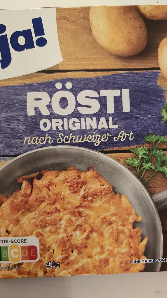 Rösti Original nach Schweizer Art