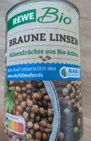 Braune Linsen