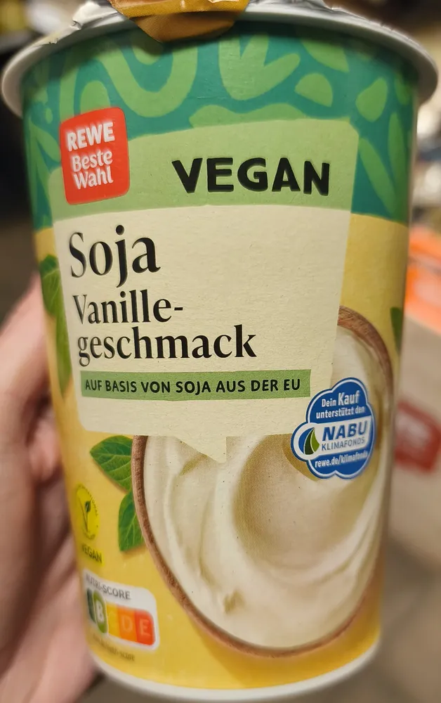 Soja Vanille Geschmack