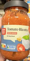 Tomate Ricotta mit Basilikum