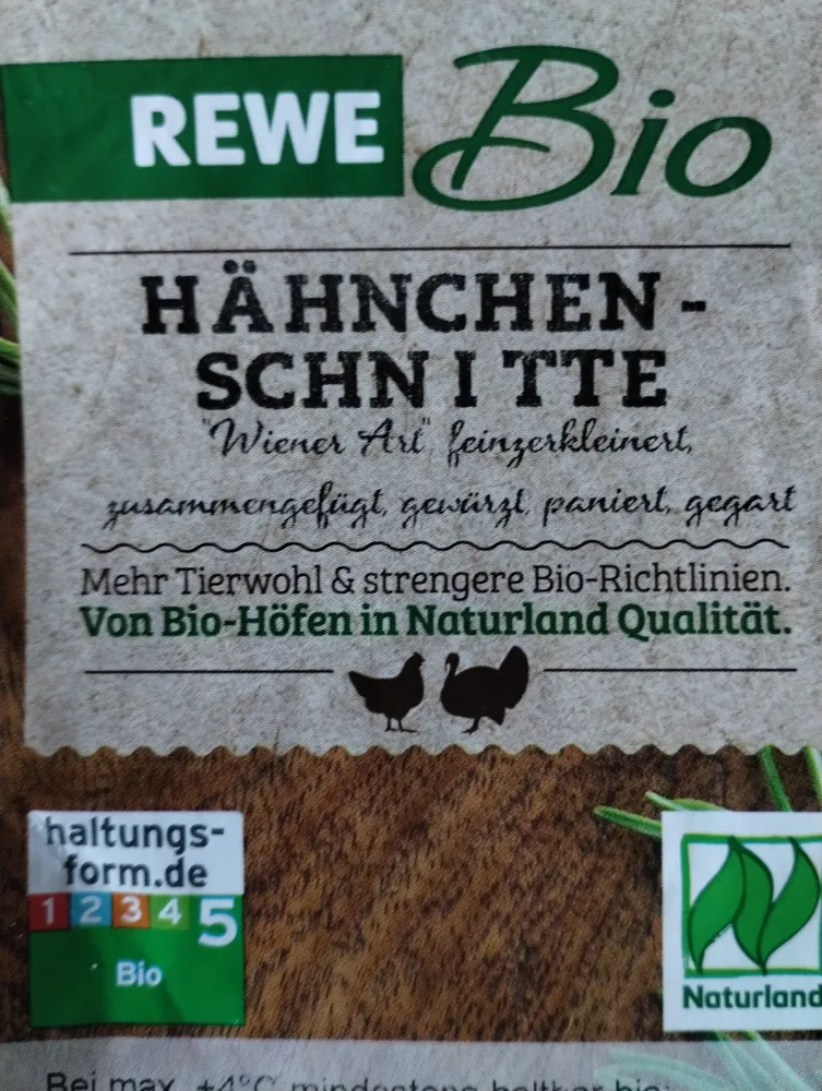 Bio Hähnchenschnitte