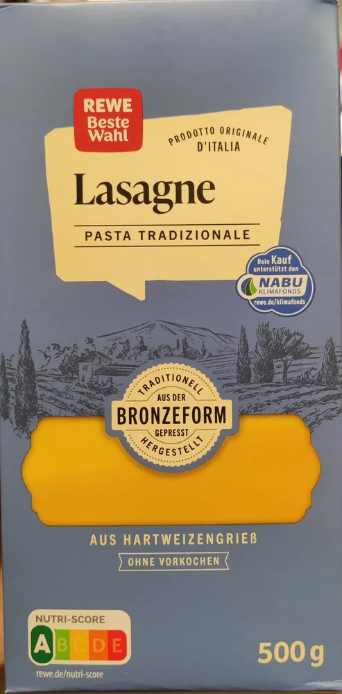 Lasagneplatten