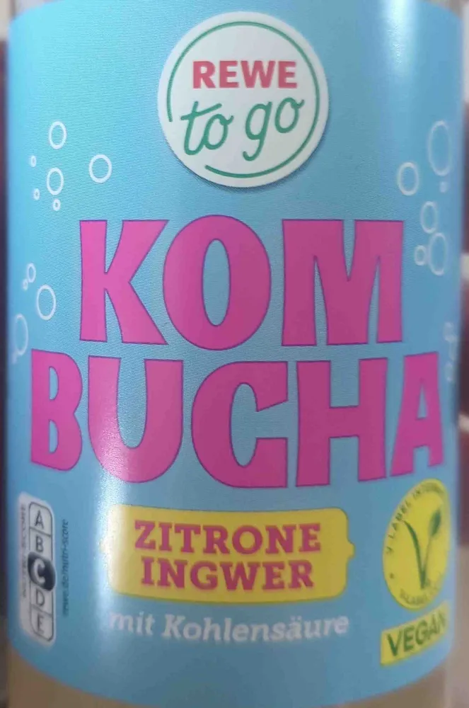 Kombucha Zitrone Ingwer