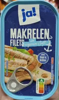 Makrelenfilets im eigenen Saft