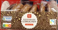 Runde Braune Lebkuchen Zartbitter