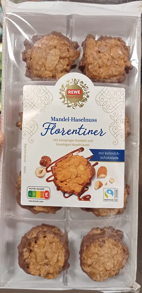 Haselnuss-Mandel Florentiner