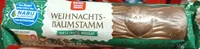 Weihnachtsbaumstamm Haselnuss-Nougat
