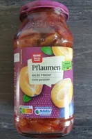 Pflaume, halbe Frucht, leicht gezuckert
