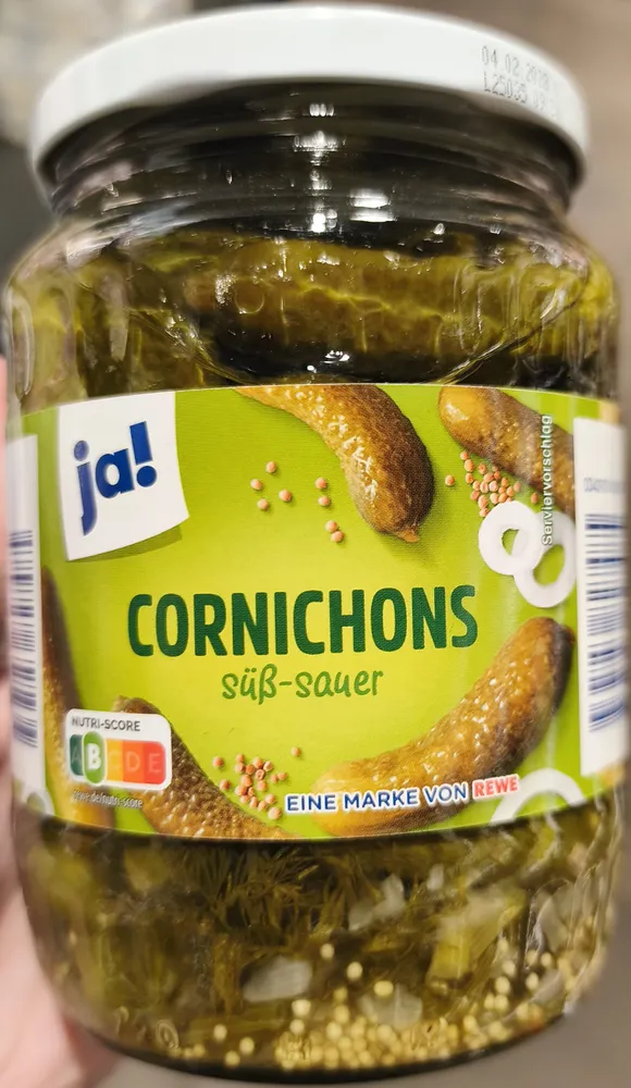 Cornichons Süss-Sauer