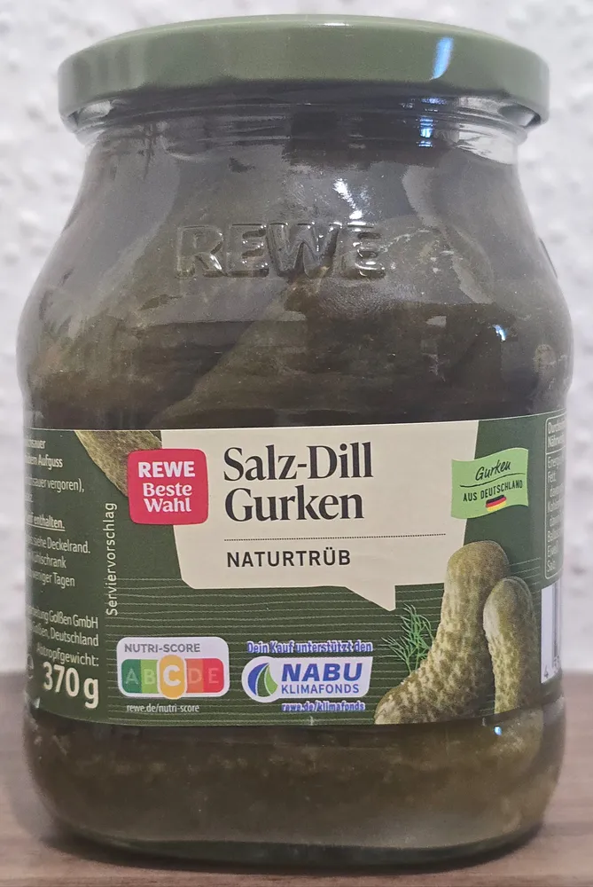 Salz-Dill-Gurken