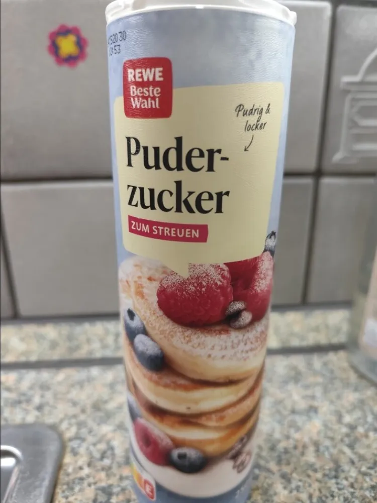 Puderzucker Streuer