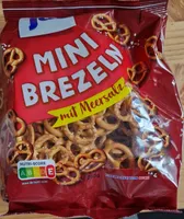 Mini Brezeln mit Meersalz