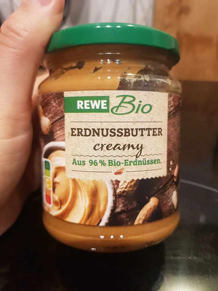 Rewe Bio Erdnussbutter Creamy