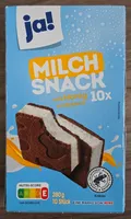 Milch Snack mit Honig verfeinert