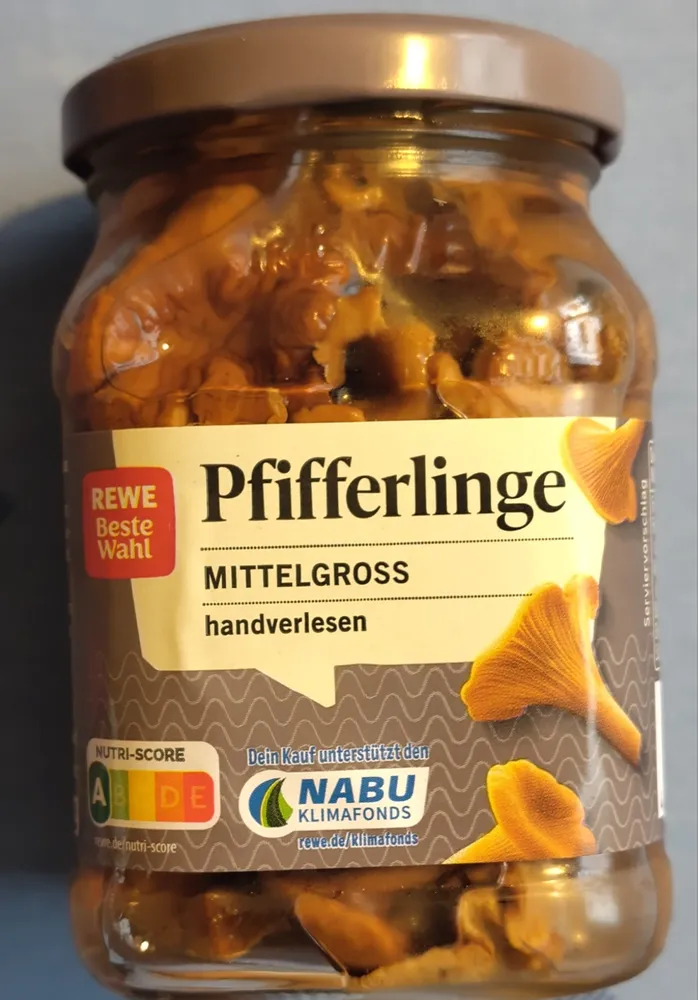 Pfifferlinge mittelgross
