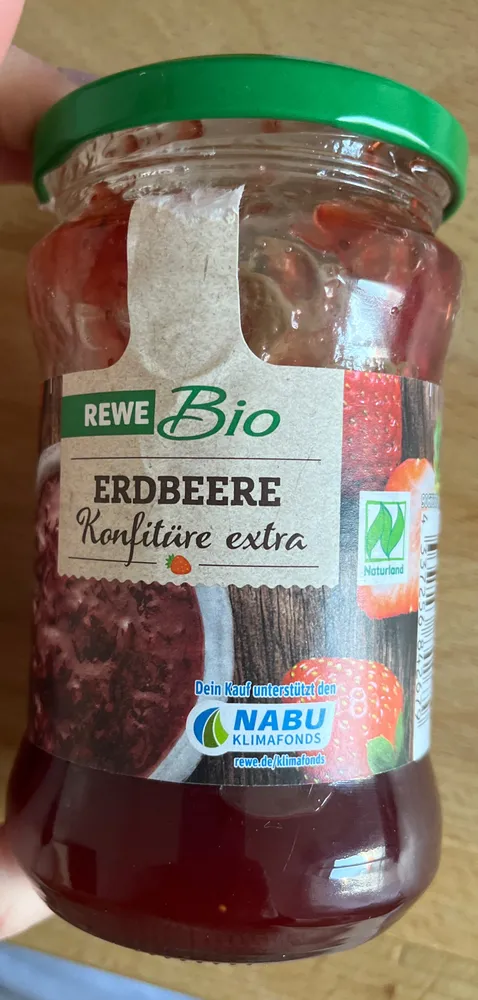 Konfitüre Extra Erdbeeren