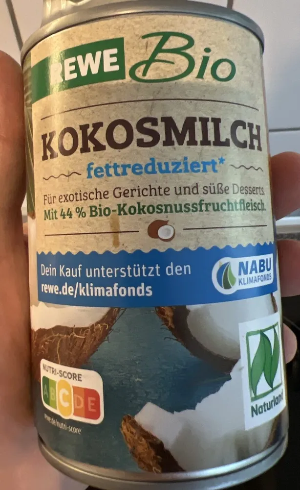 Kokosmilch Bio