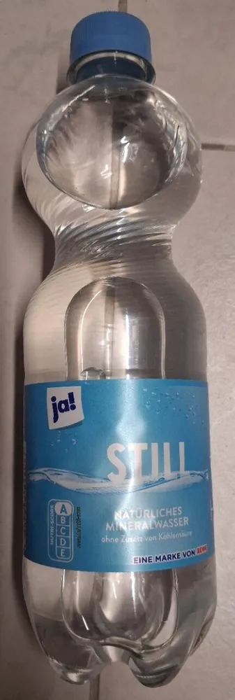 Mineralwasser still