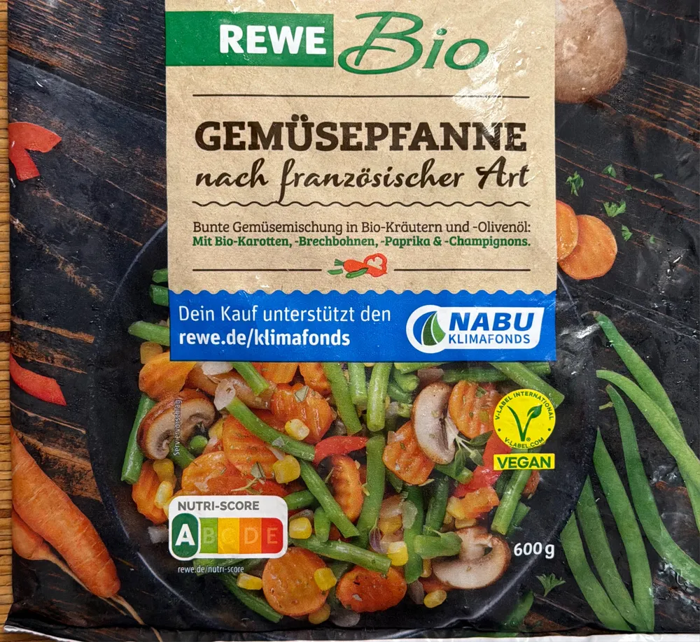 Gemüsepfanne nach französischer Art
