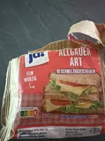 Schmelzkäsescheiben Allgäuer Art