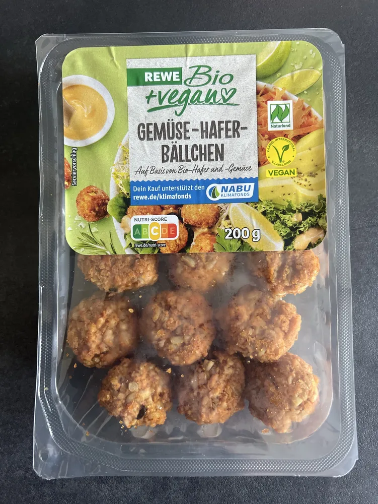 Gemüse-Hafer-Bällchen