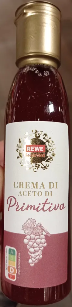Crema di aceto di Primitivo