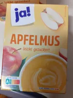 ja! APFELMUS leicht gezuckert NUTRI-SCORE www.de/m