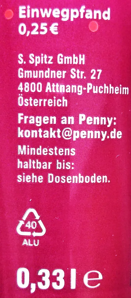 Comet Cola - Cherry