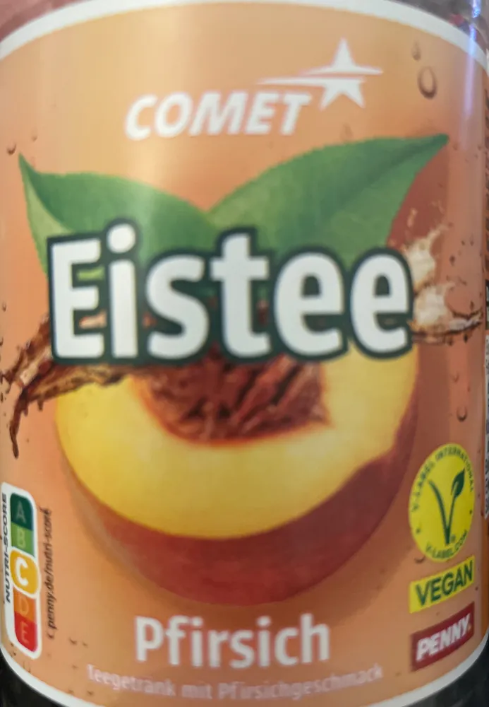 Eistee Pfirsich