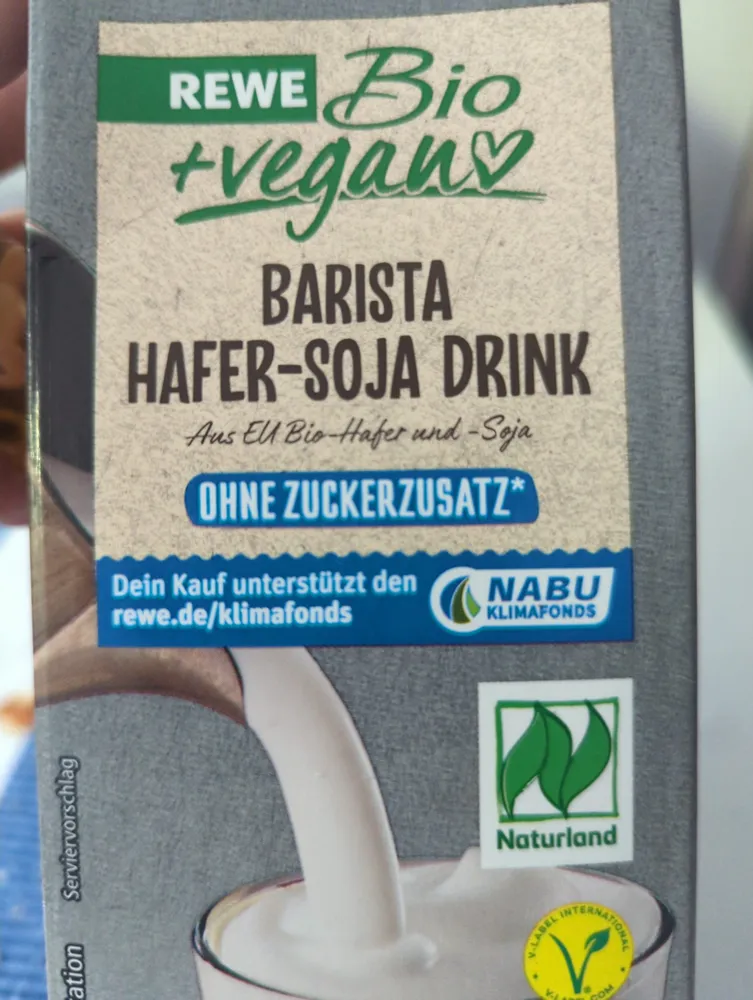 Barista Hafer-Soja Drink