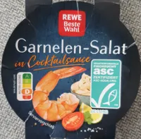 Garnelen-Salat in Cocktailsauce