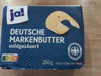 Deutsche Markenbutter mildgesäuert