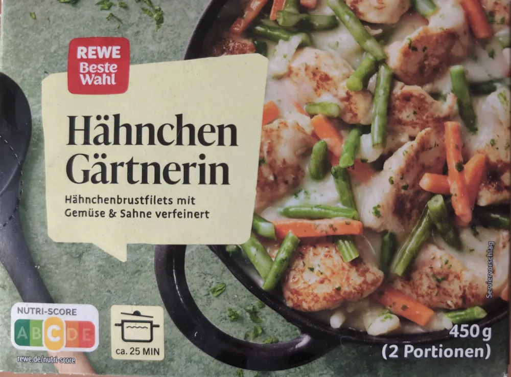 Hähnchen Gärtnerin