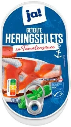 Heringsfilet in Tomatensauce