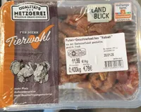 Puten-Geschnetzeltes "Kebab"