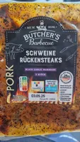 Schweine Rückensteaks