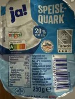 Speisequark 20 % Fett